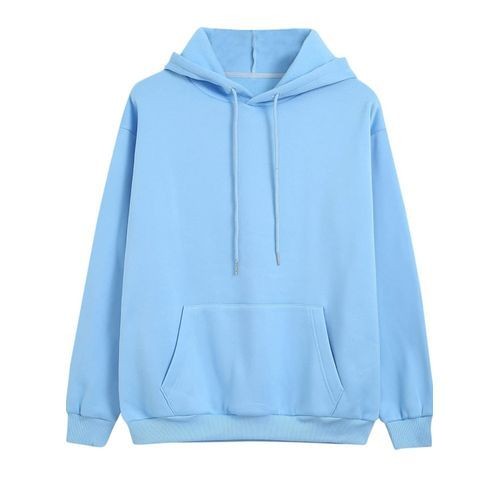 Sweat à Capuche Bleu Ciel