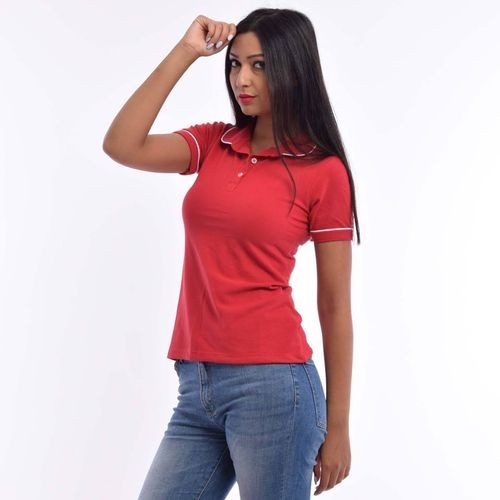Polo pour Femme - Rouge