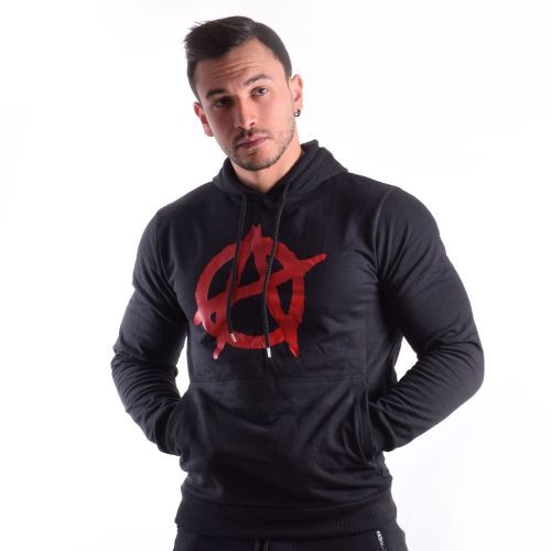 Sweat à Capuche - Anarchie - Noir