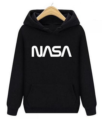 Sweat à Capuche - Nasa - Noir