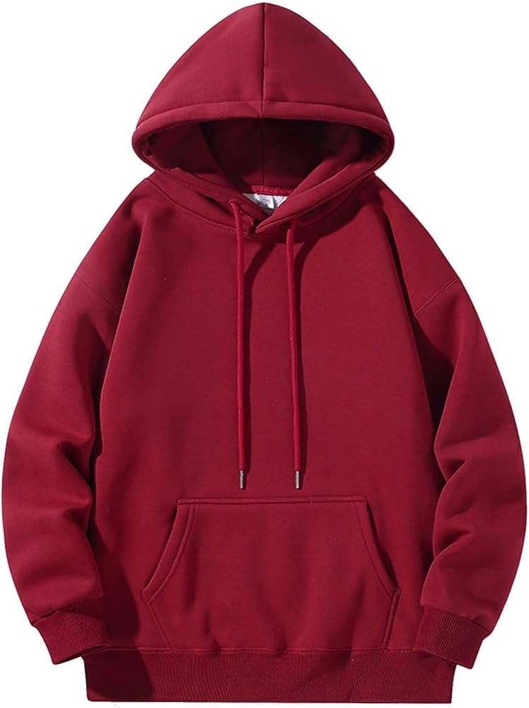 Sweat à Capuche - Rouge Bordeau
